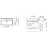 Раковина накладная LAUFEN LIVING CITY 80x46 8.1743.6.000.104.1