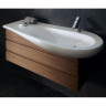Тумба под раковину LAUFEN IL BAGNO ALESSI ONE 73x32 орех 4.2447.0.097.630.1